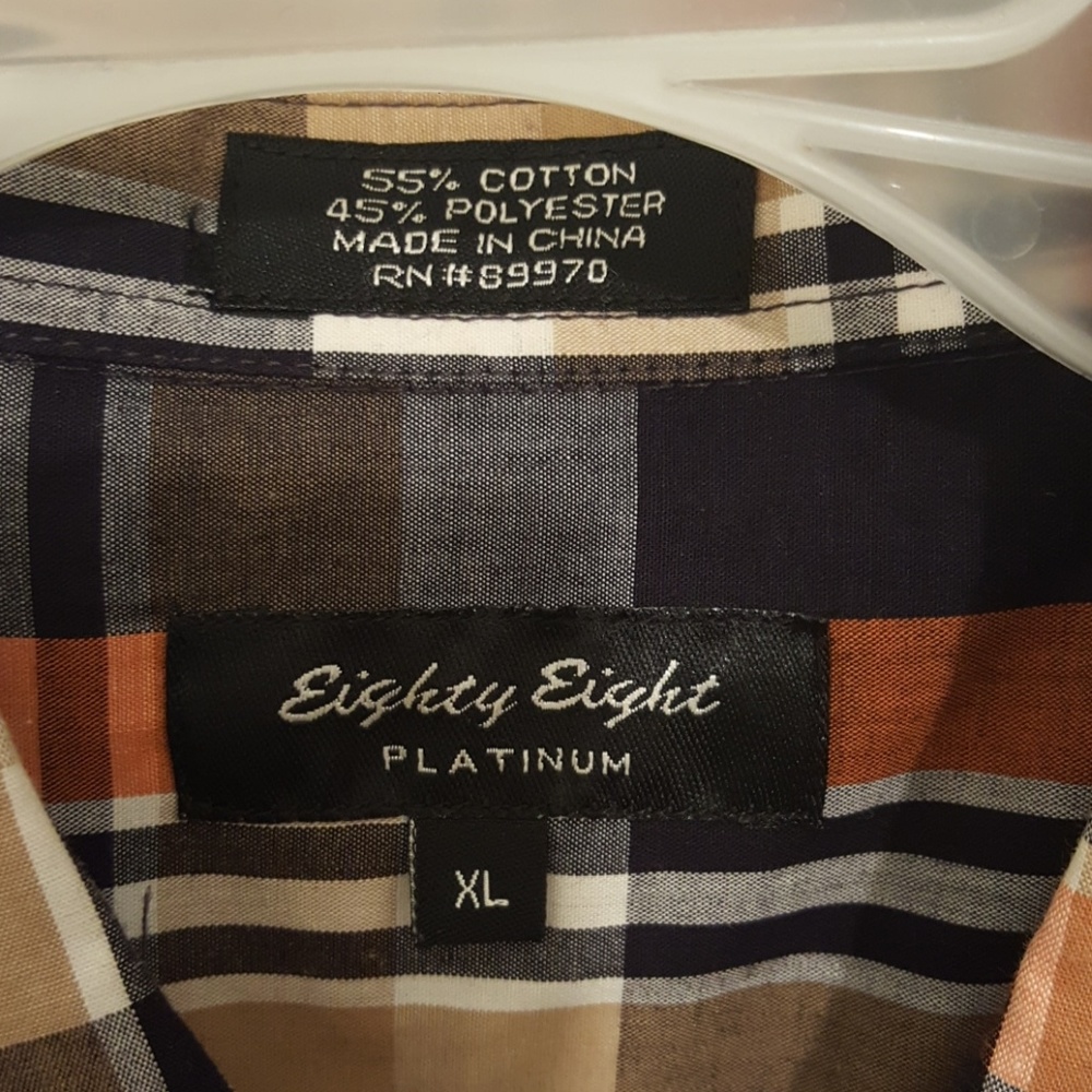 Men's  plaid shirt - Picture 5 of 7